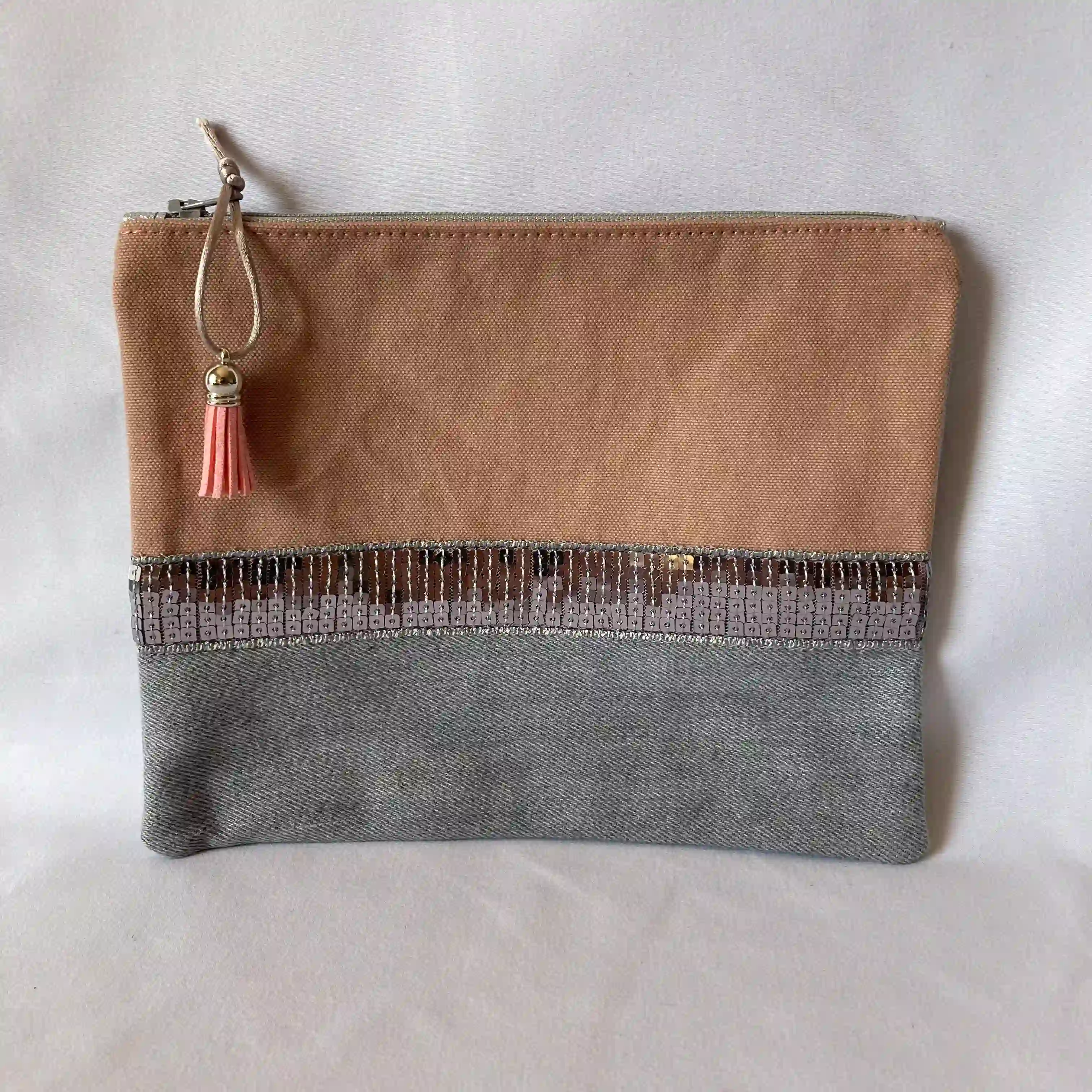 Trousse Rose +Gris 1