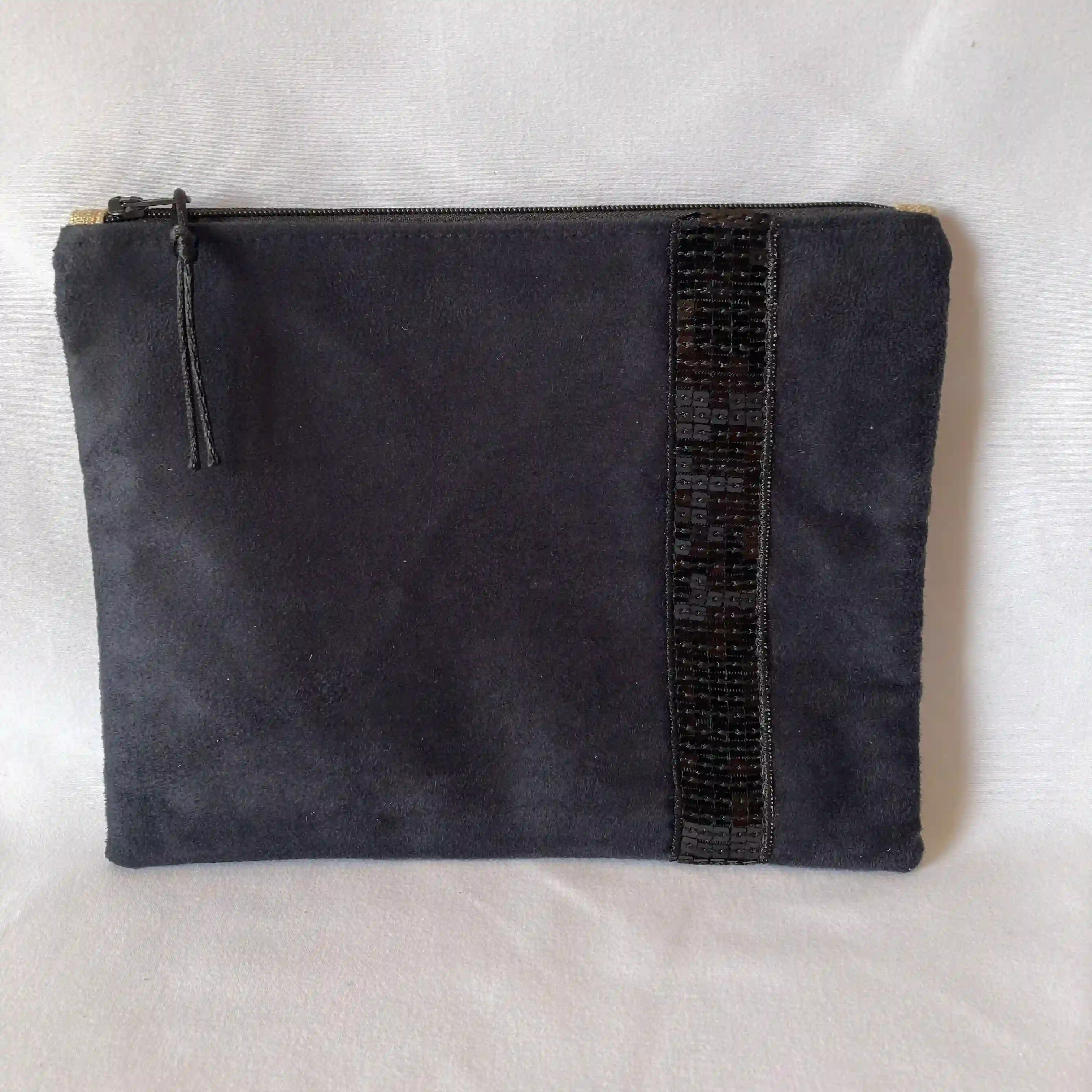 Trousse Sequins Noir 1