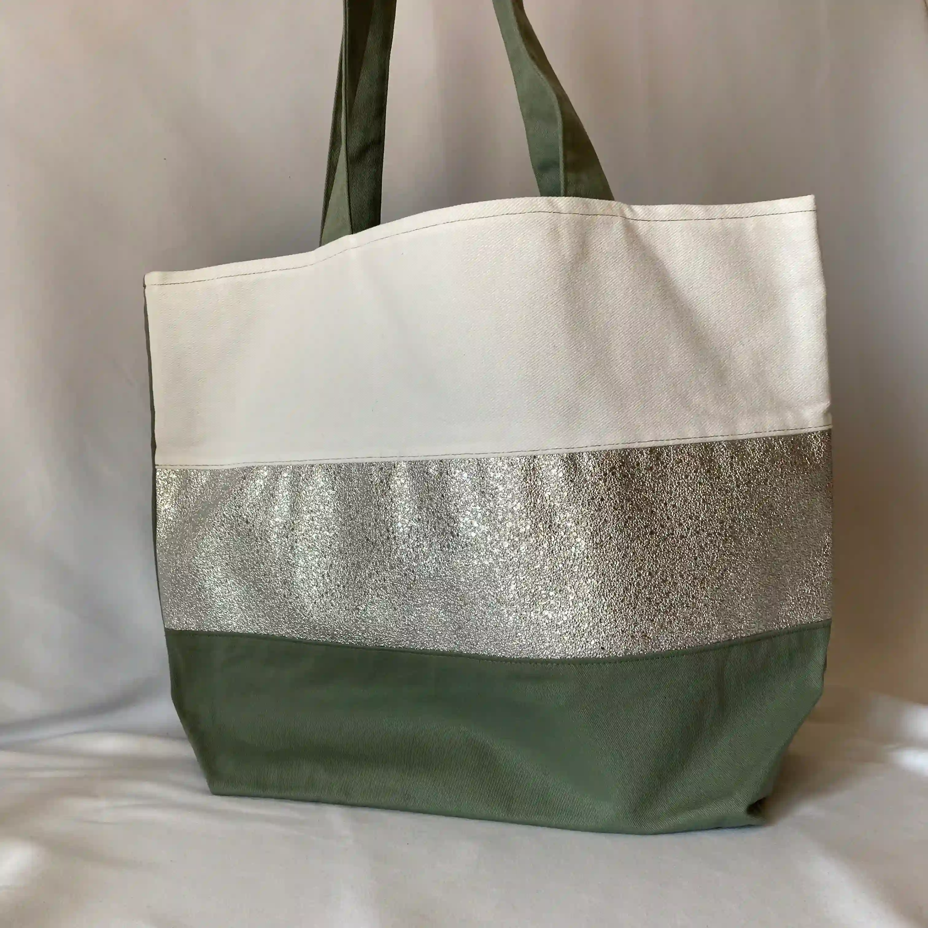 Sac plage Vert Sauge