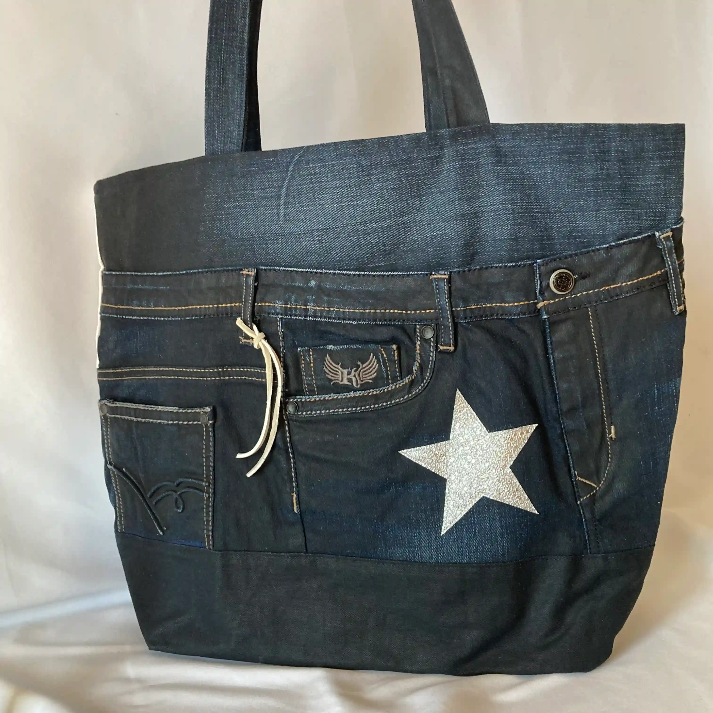 Sac Jean bleu profond 2