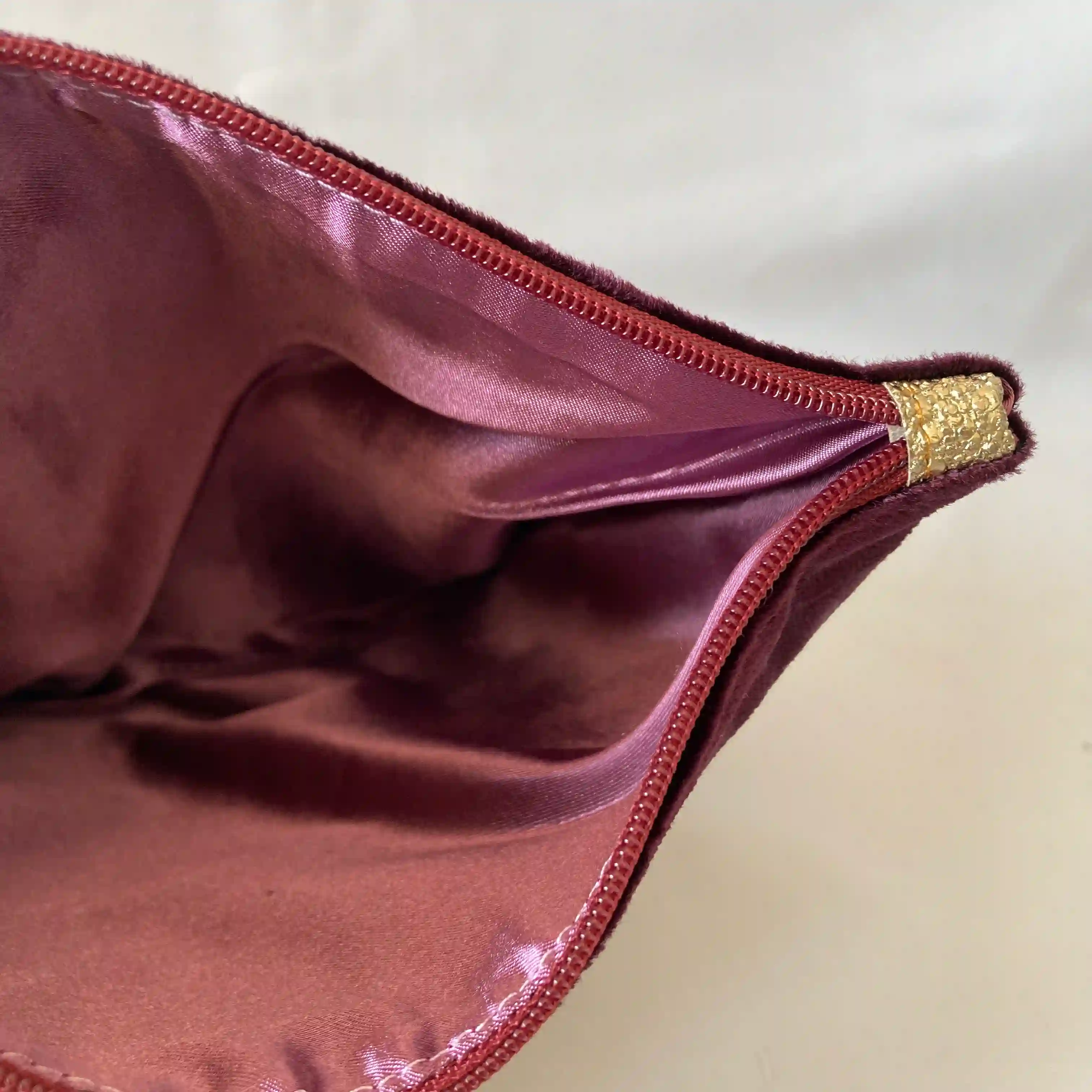 Trousse Velours et Or 2