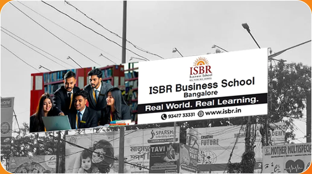 ISBR outdoor site at a Kolkata neighbourhood junction