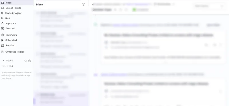 The email outreach dashboard, every mailbox and reply in one inbox