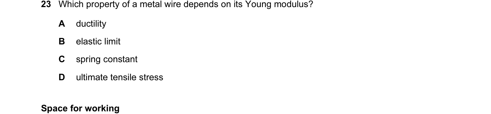 May 2012 Paper 11 Q23 | Ans: C