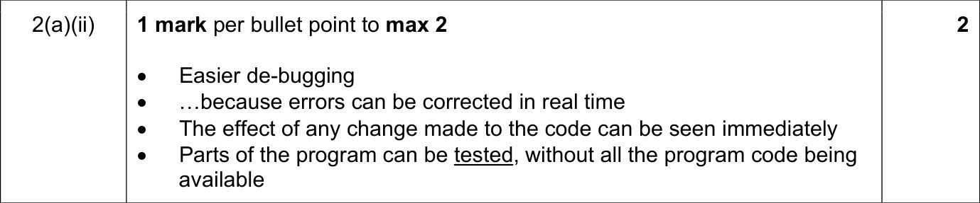 9608_s19_qp_12_sc_2.a.ii Mark Scheme Image