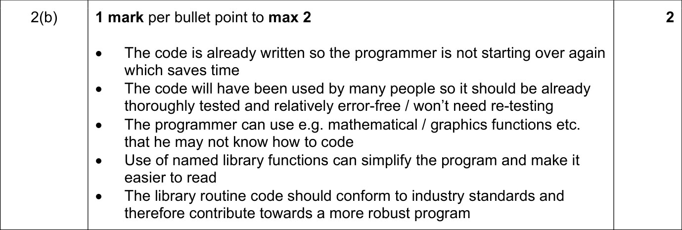 9608_s19_qp_12_sc_2.b Mark Scheme Image