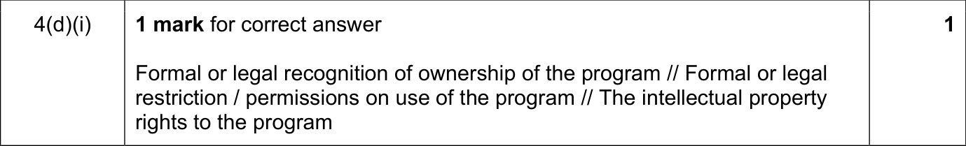 9608_s19_qp_12_sc_4.d.i Mark Scheme Image