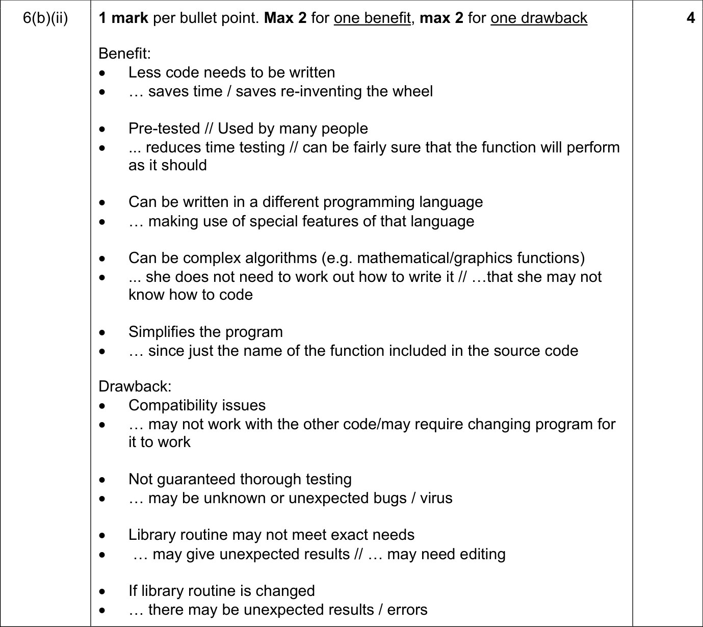 9608_w18_qp_12_sc_6.b.ii Mark Scheme Image