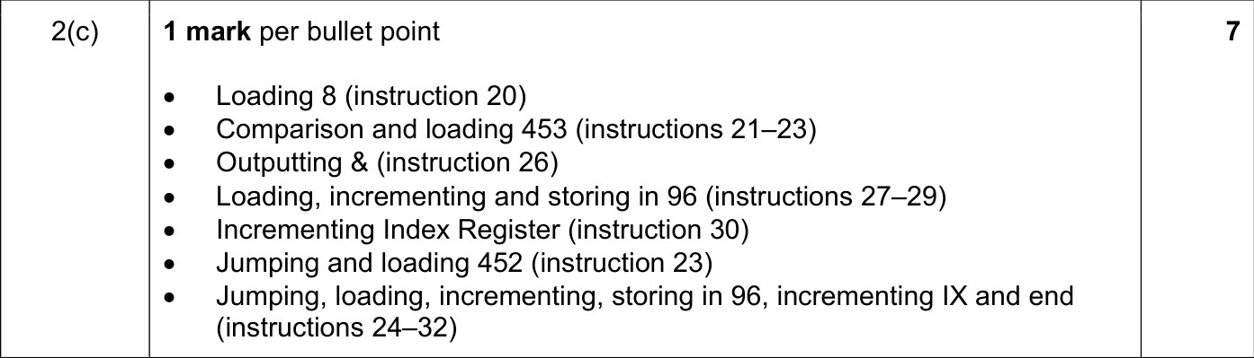 9608_w18_qp_13_sc_2.c Mark Scheme Image