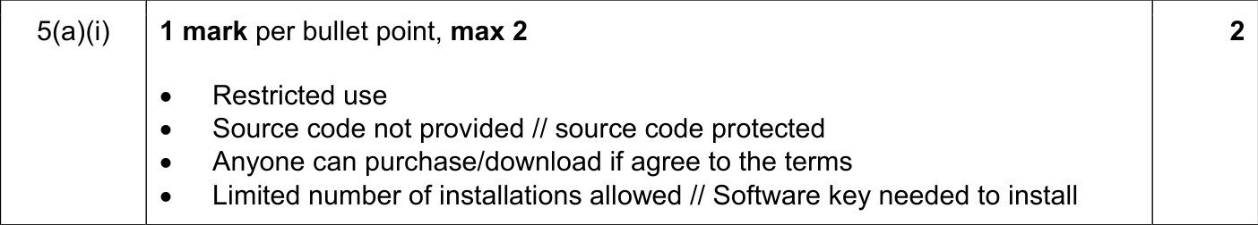 9608_w18_qp_13_sc_5.a.i Mark Scheme Image