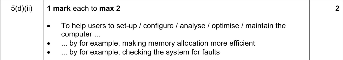 9618_s23_qp_12_sc_5.d.ii Mark Scheme Image
