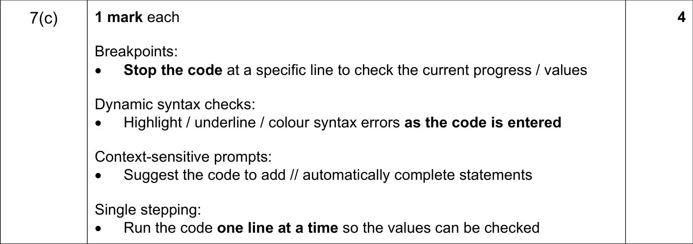 9618_s23_qp_12_sc_7.c Mark Scheme Image