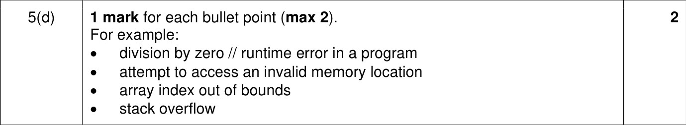 9618_w22_qp_11_sc_5.d Mark Scheme Image