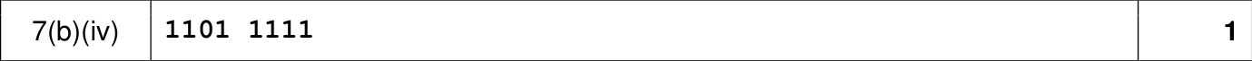 9618_w22_qp_12_sc_7.b.iv Mark Scheme Image
