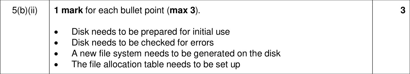 9618_w23_qp_13_sc_5.b.ii Mark Scheme Image