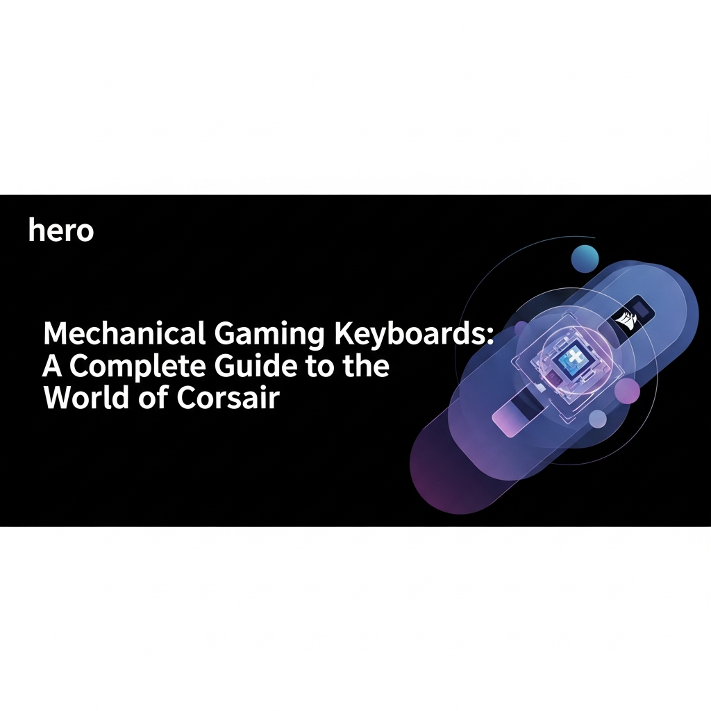 Mechanické herní klávesnice: Kompletní průvodce světem Corsair