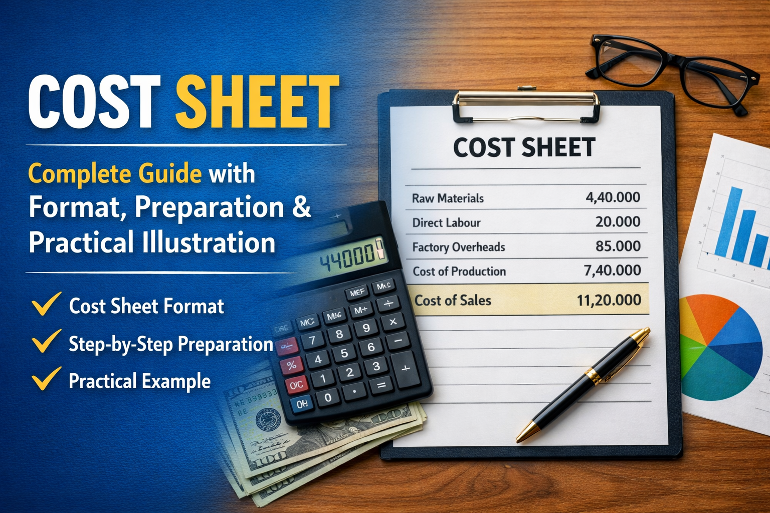 Cost Sheet in Cost Accounting: Complete Explanation with Step-by-Step Illustration