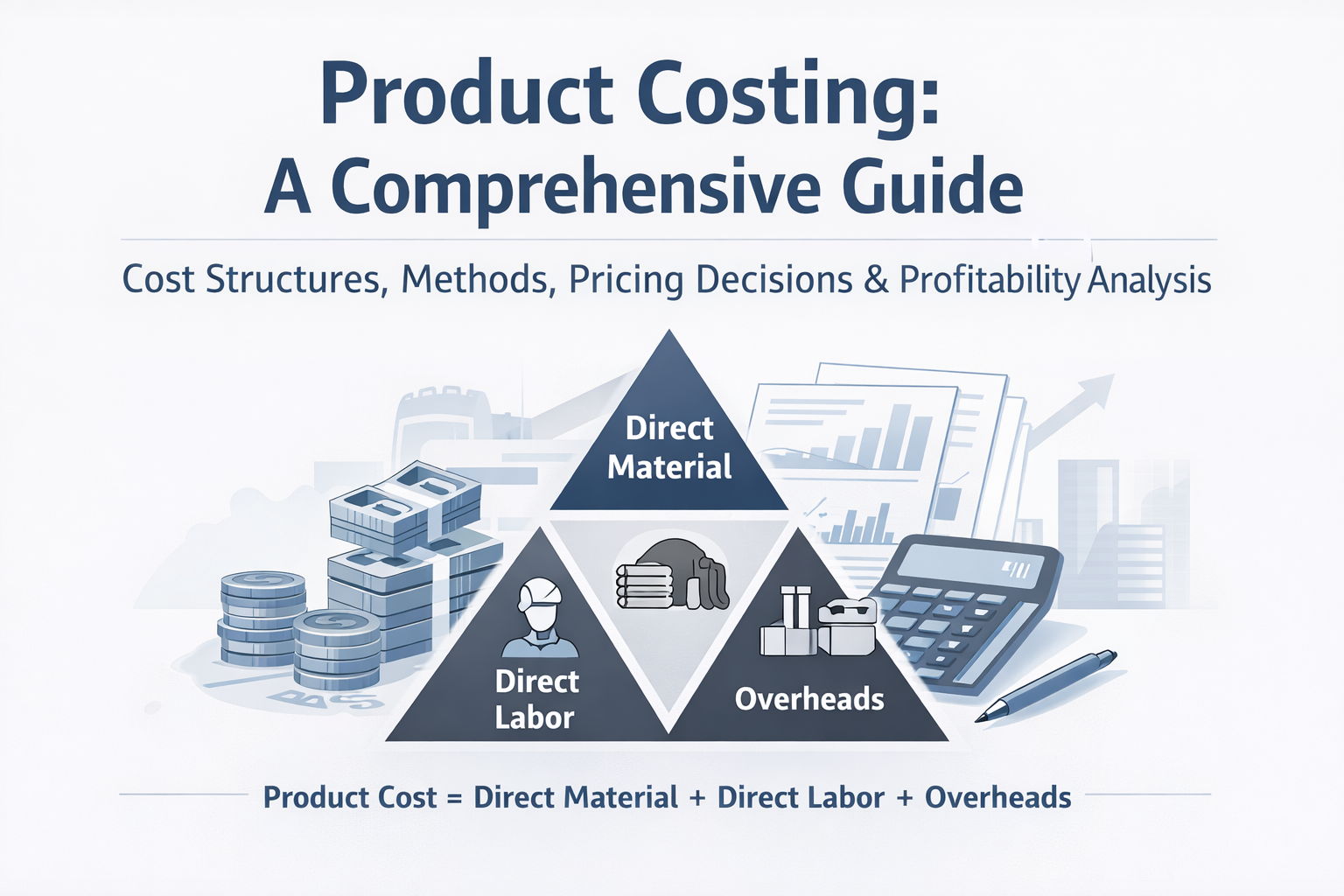 Product Costing: A Comprehensive Guide to Cost Structures, Methods, Pricing Decisions, and Profitability Analysis