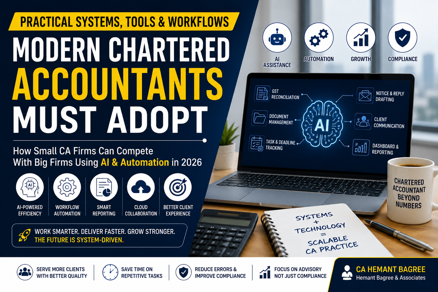 Practical Systems, Tools & Workflows Modern Chartered Accountants Must Adopt