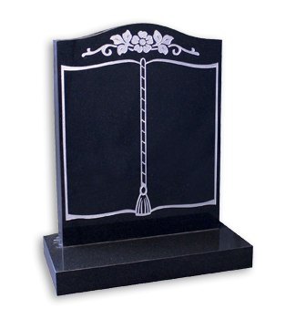 Delicate hand etched book and rose design