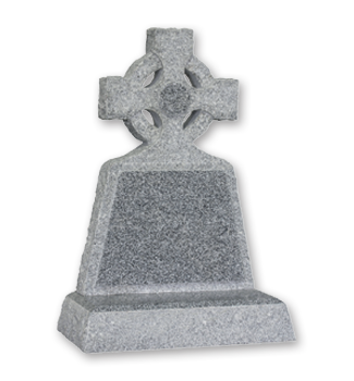 Classic wheel Celtic cross with rustic detail