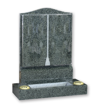 Classic upright book with modern base with flower planter