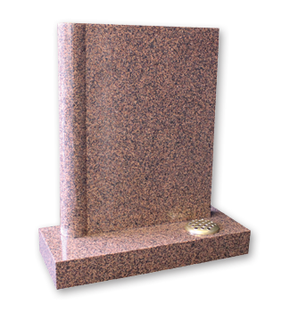 Book of life headstone