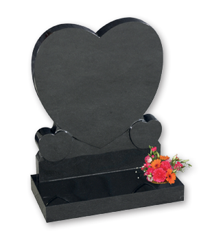 Classic heart with 2 raised hearts ideal for photos or designs