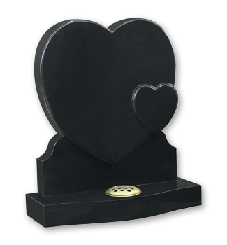 This timeless heart has a raised heart ideal for photo or design