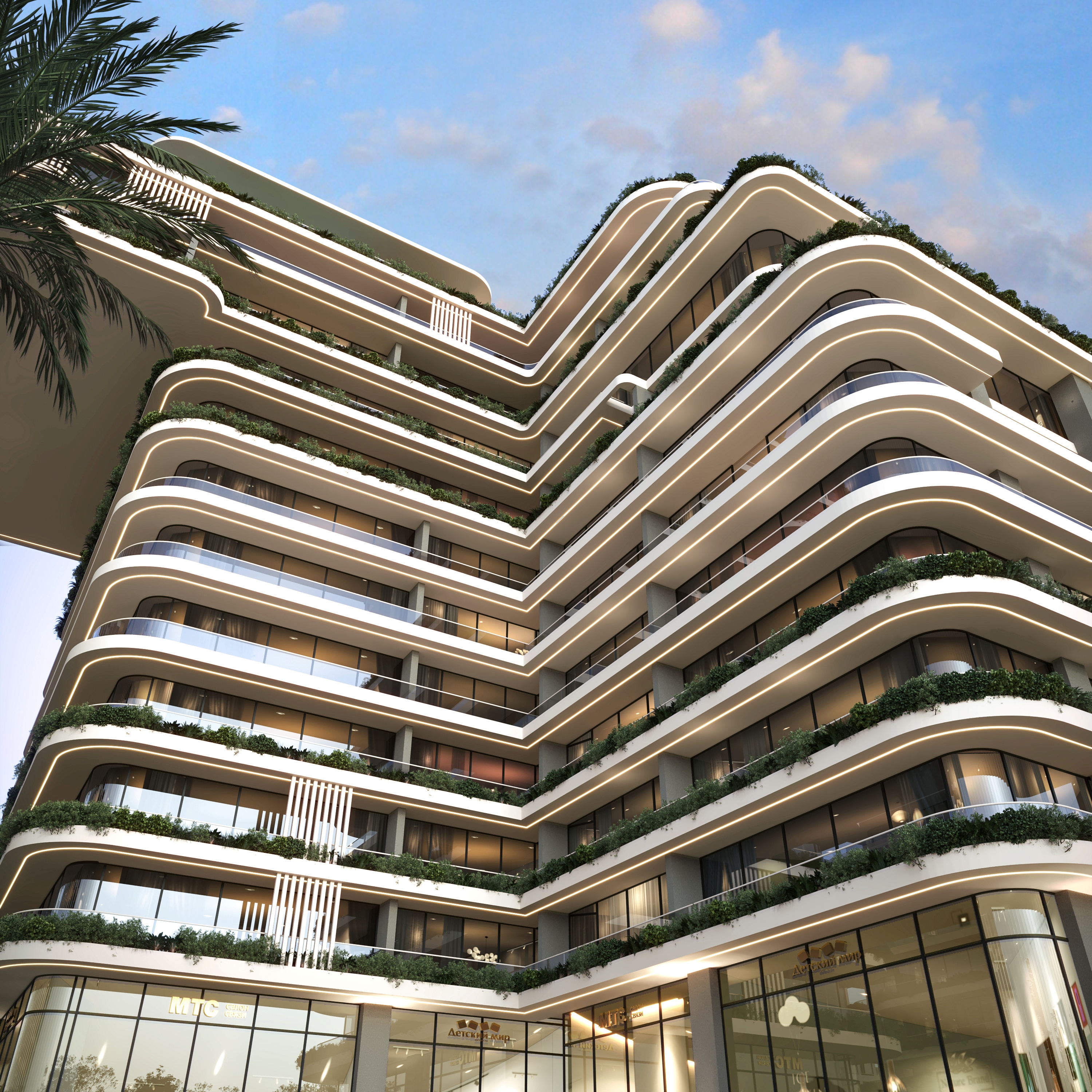 Serviced Apartments in Iconic Towers, Wadi Zaha - 2