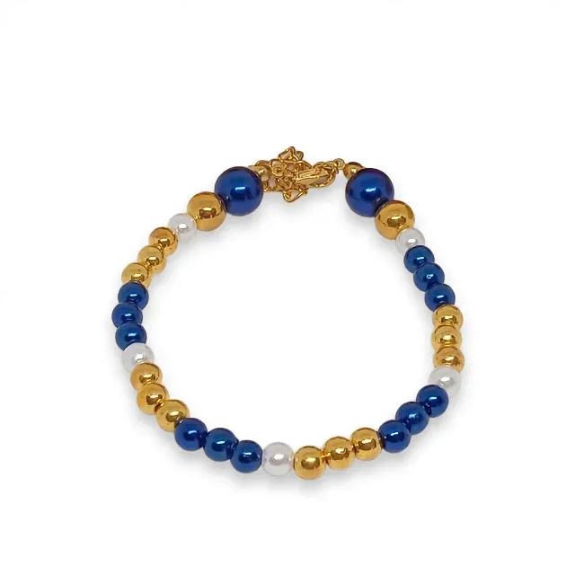 Golden blue light
