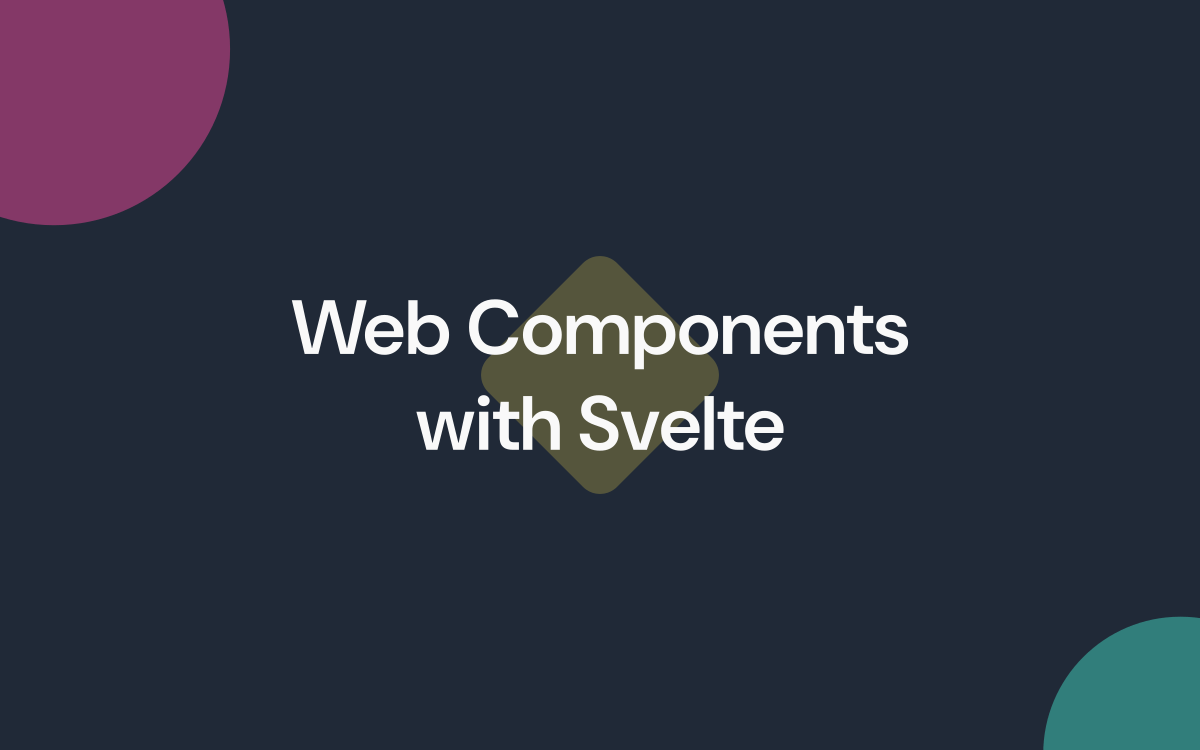 Featured image for My "Aha!" Moment with Web Components in a SvelteKit App