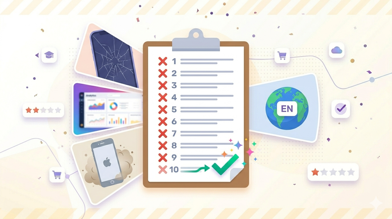 10 Common App Store Screenshot Mistakes to Avoid