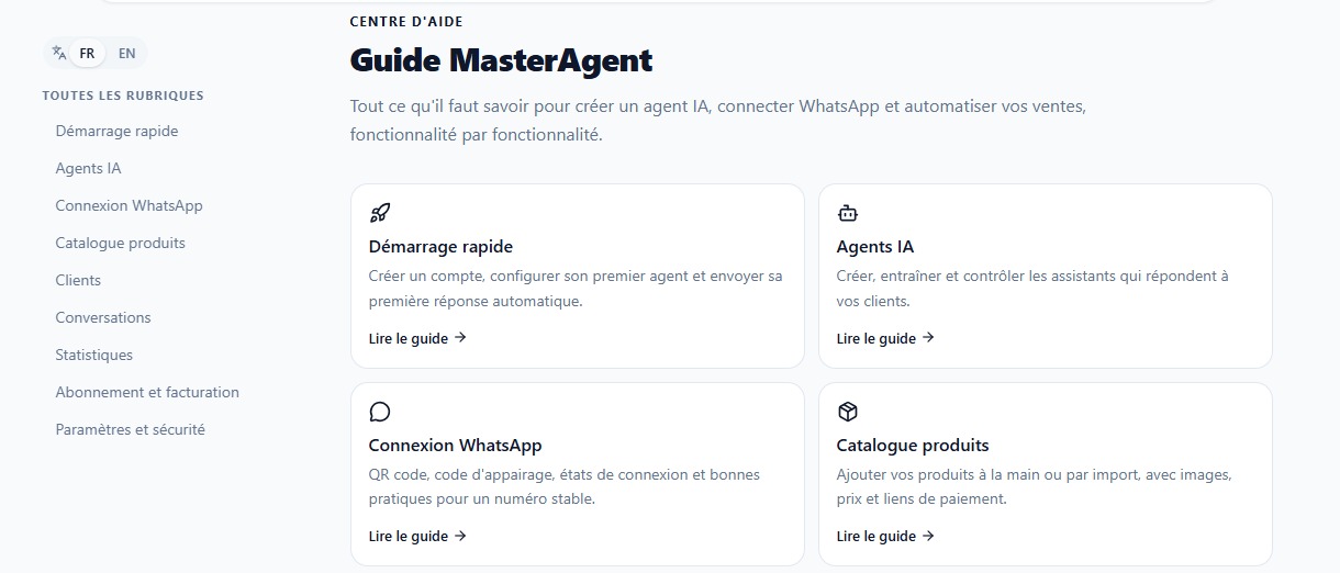 Master Agent — capture