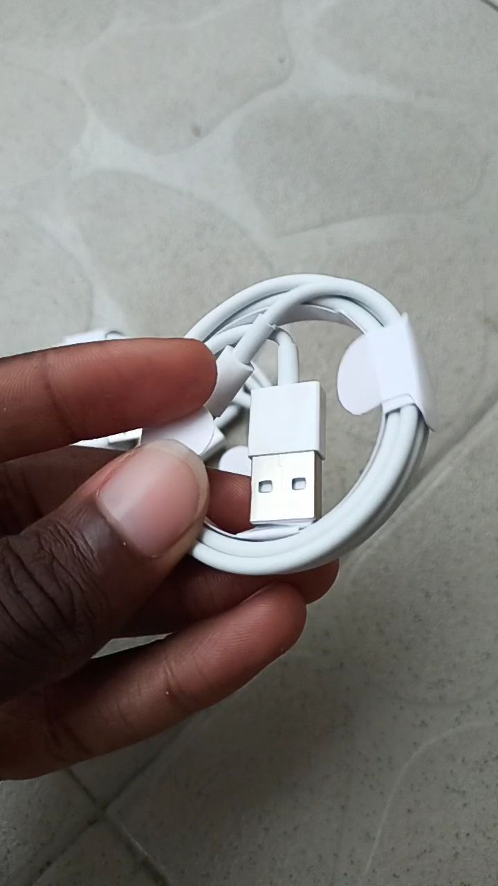 Lightning to regular USB cable video
