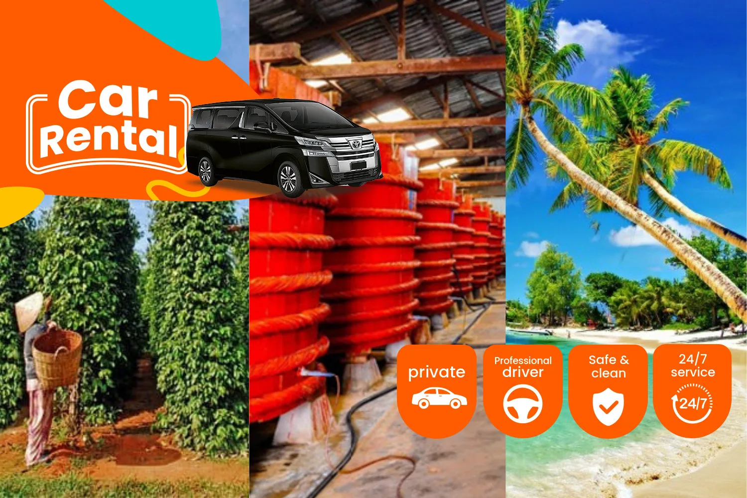 Аренда авто с водителем — Phu Quoc District