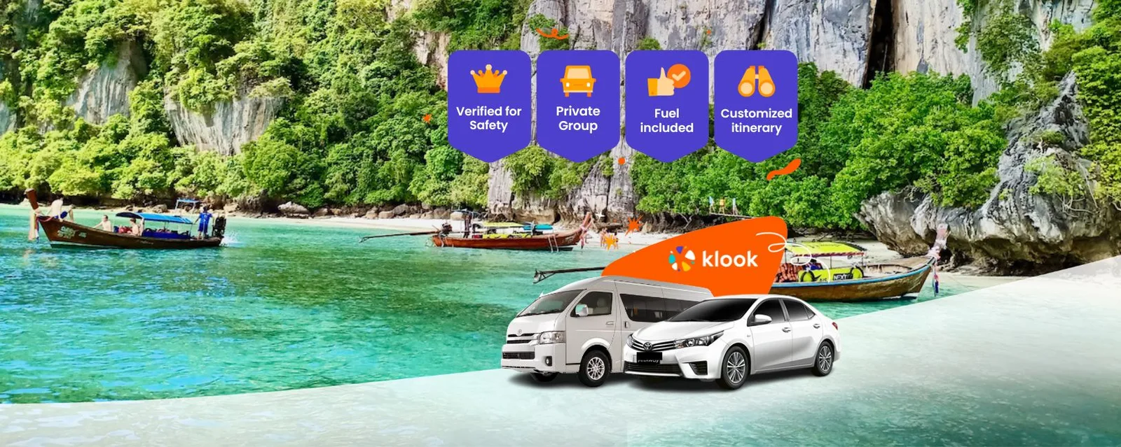 Аренда авто с водителем — Krabi Province