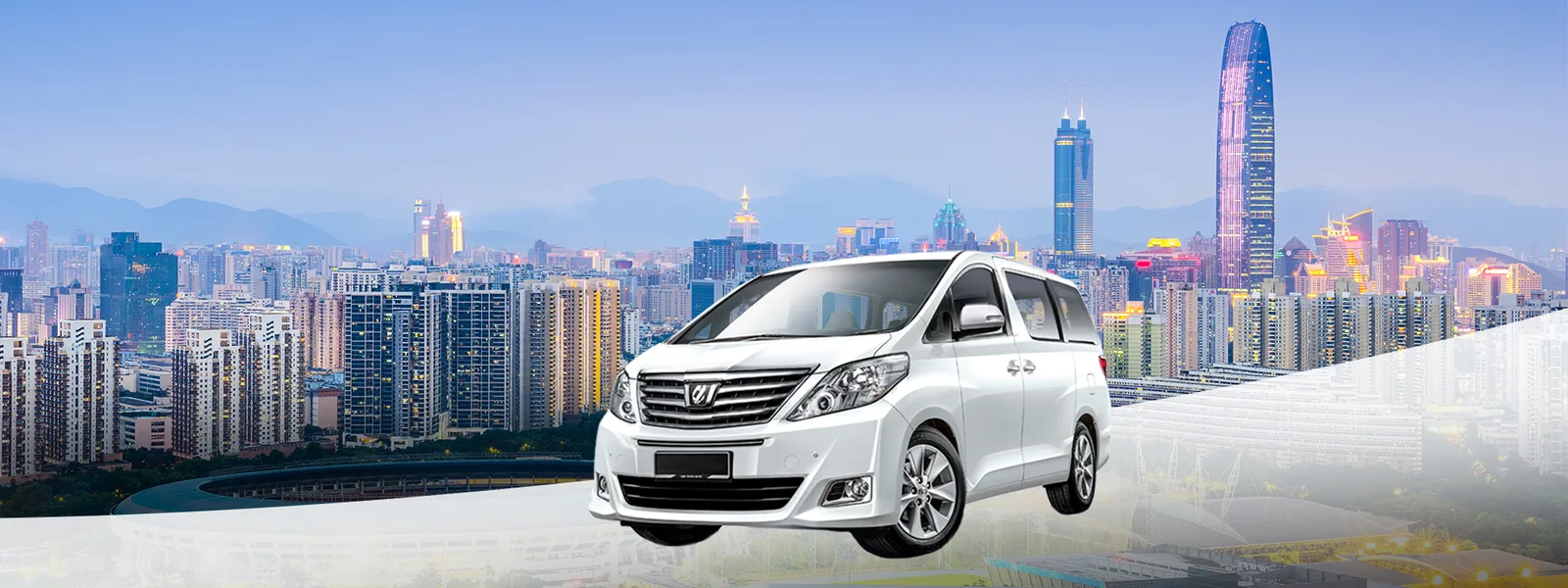 Аренда авто с водителем — Shenzhen City