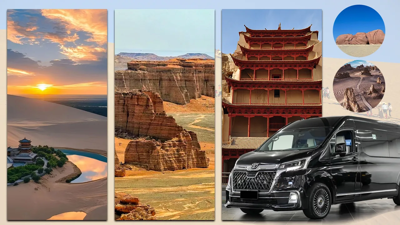 Аренда авто с водителем — Jiuquan
