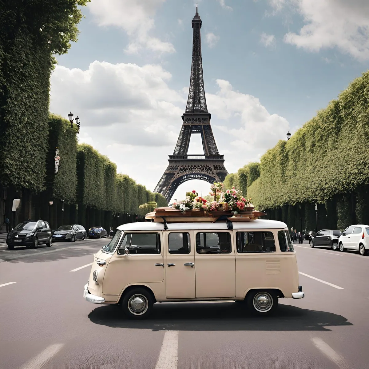 Аренда авто с водителем — Paris