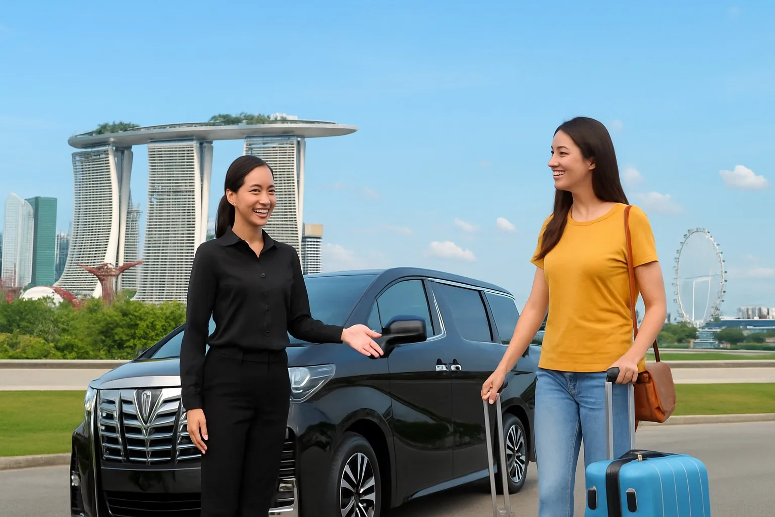 Аренда авто с водителем — Singapore