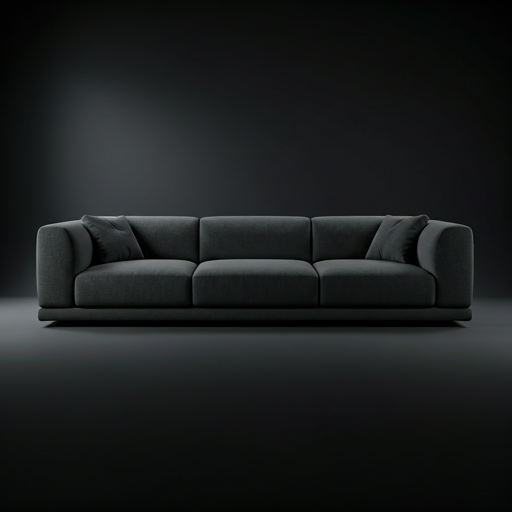 Milan Modular Sofa in beige upholstery in a sunlit living room