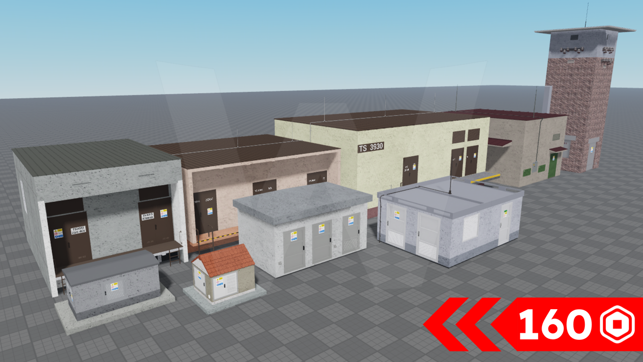 Electrical Substations Pack #1
