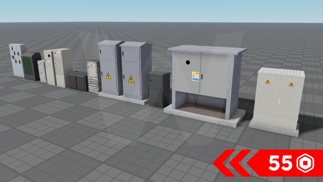 Electrical Boxes Pack #1