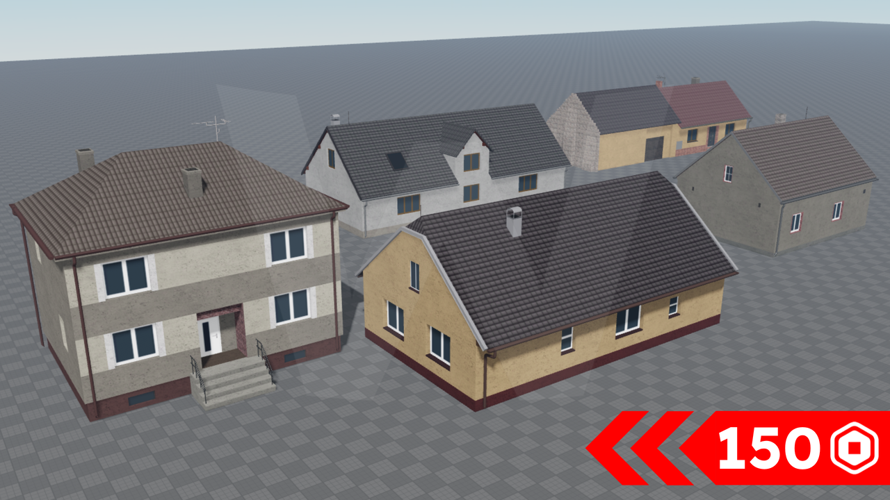 Town Houses Pack #2