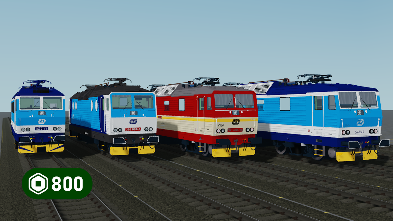 Electric locomotives class 362, 162 and 371